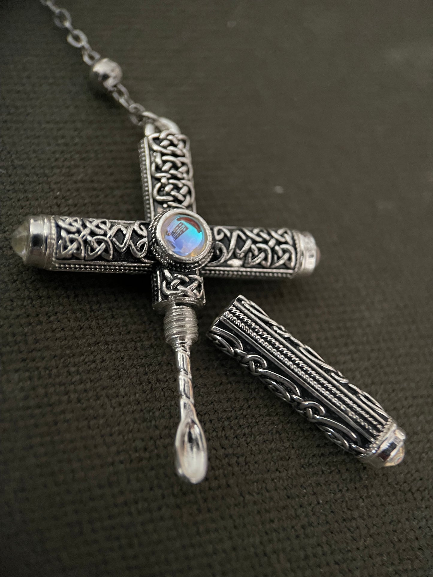 Stash Necklace - Cruel Intentions Inspired Cross