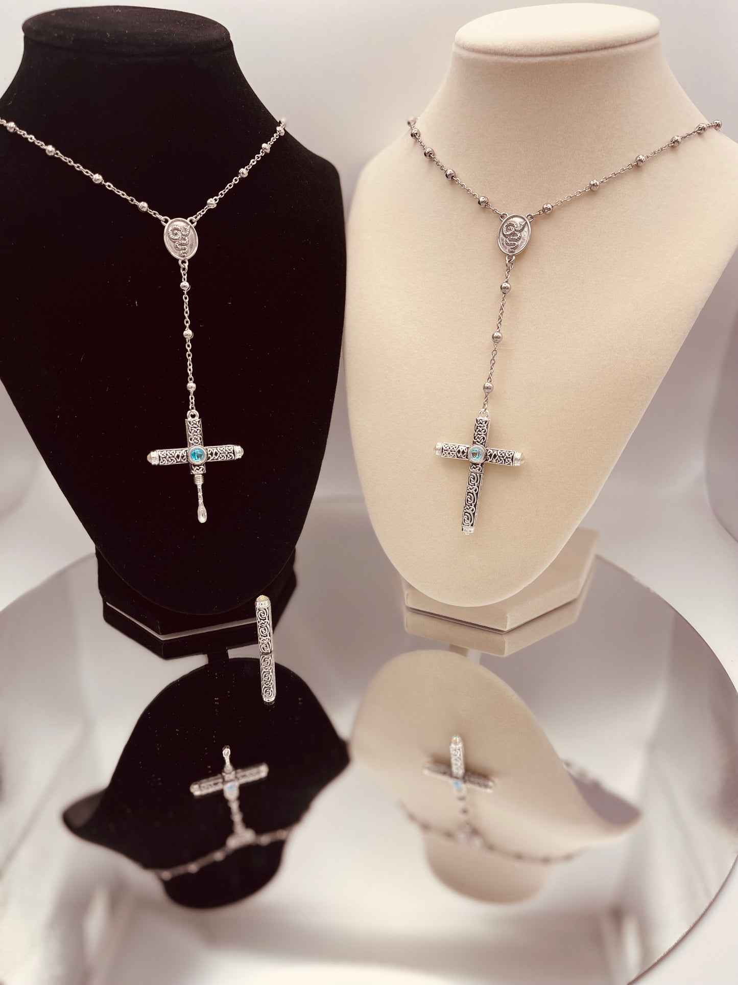 Stash Necklace - Cruel Intentions Inspired Cross