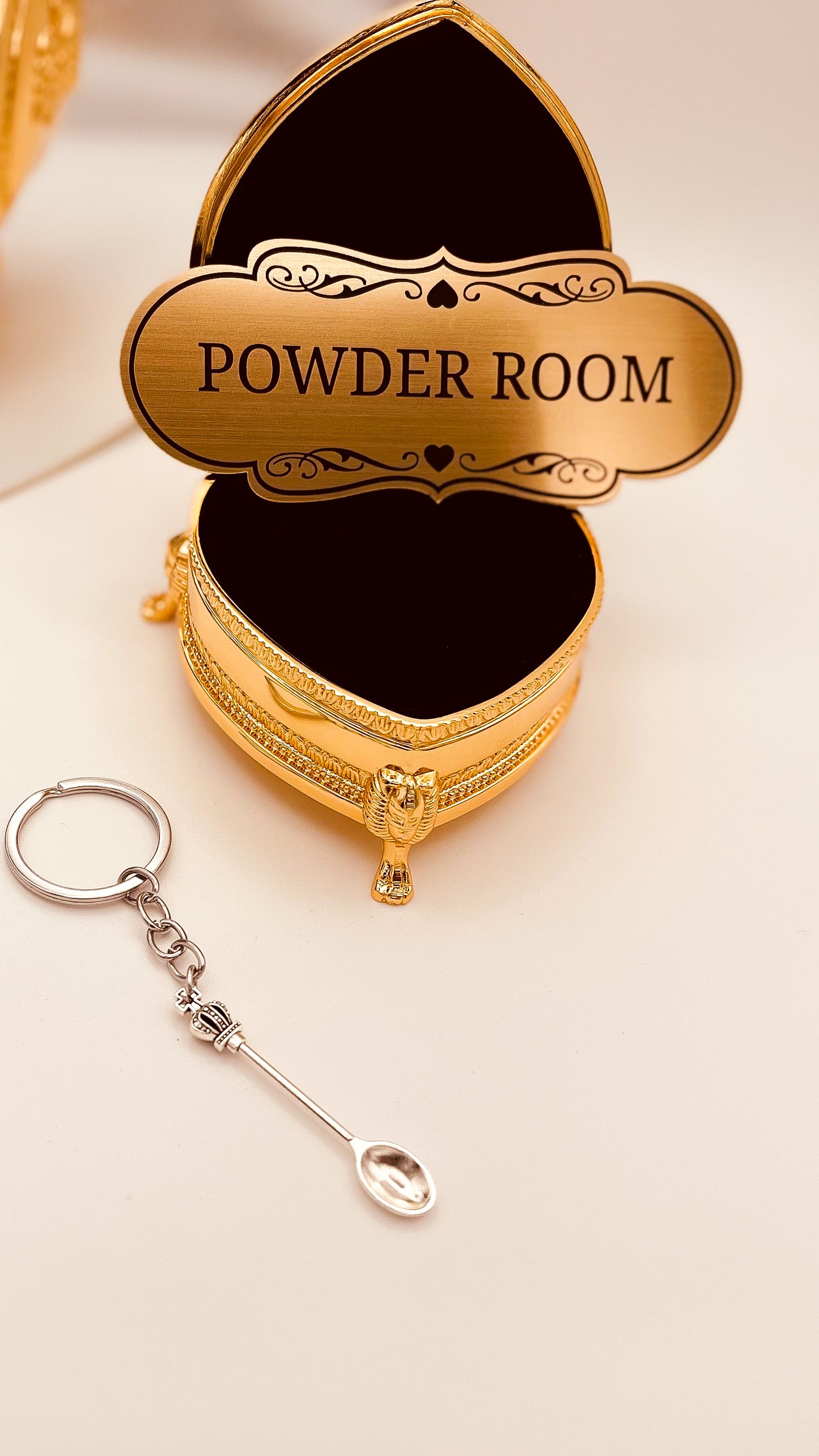 Spoon Crown Keychain
