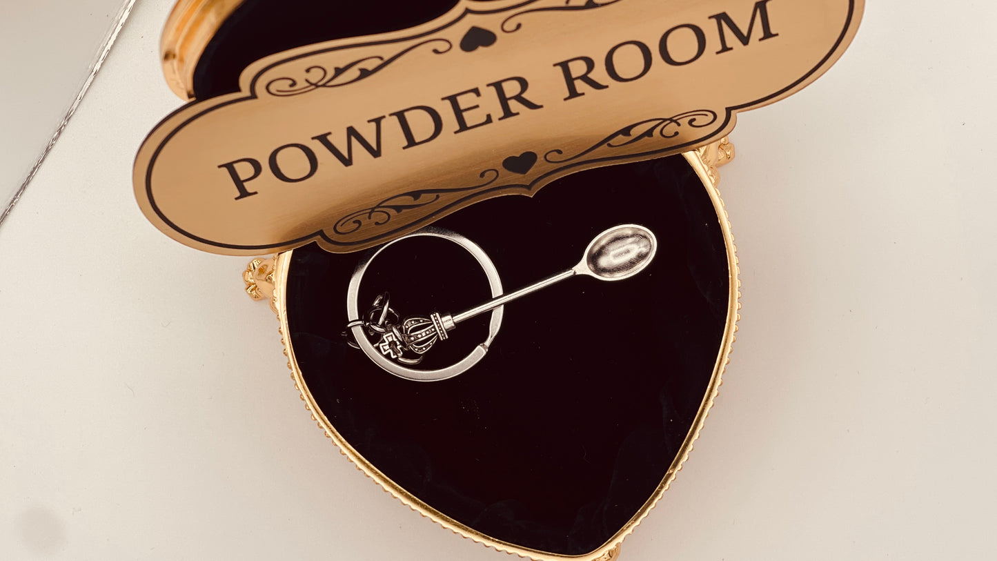 Spoon Crown Keychain