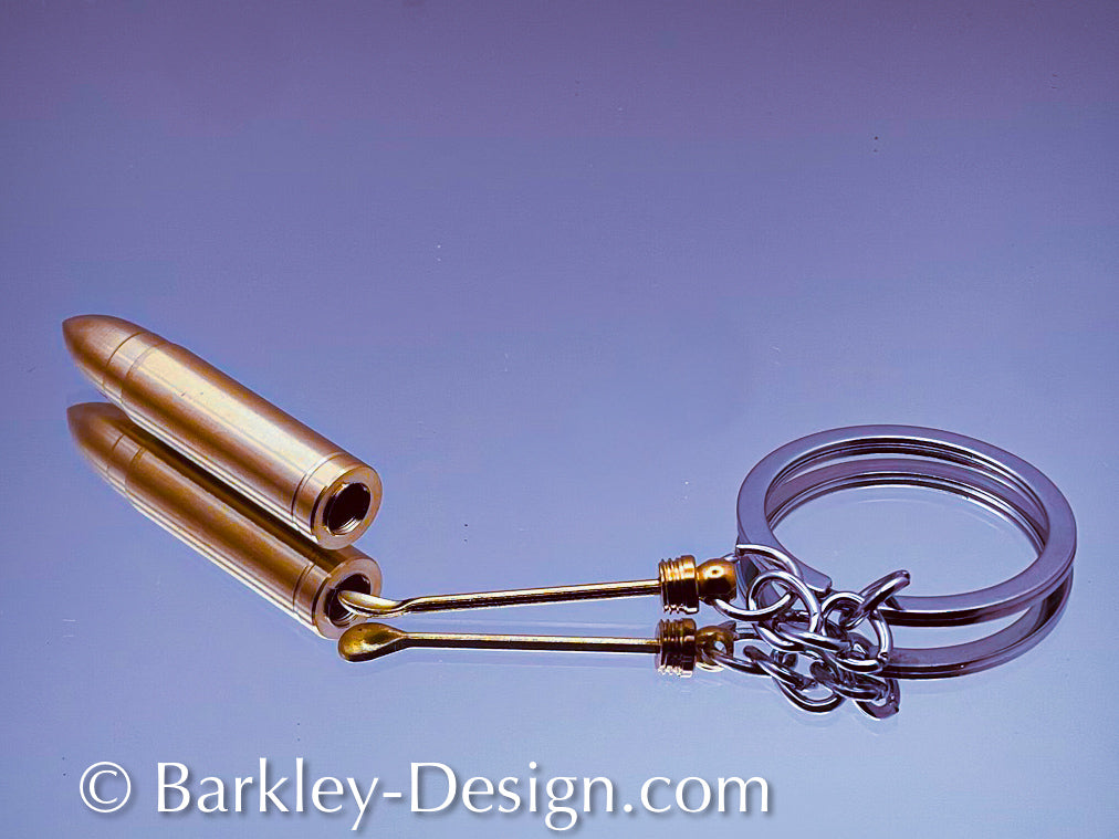 Pewpew Style Spoon Keychain