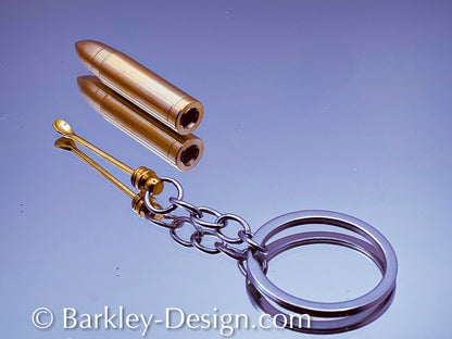 Pewpew Style Spoon Keychain