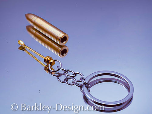 Pewpew Style Spoon Keychain