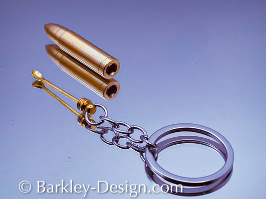 Pewpew Style Spoon Keychain