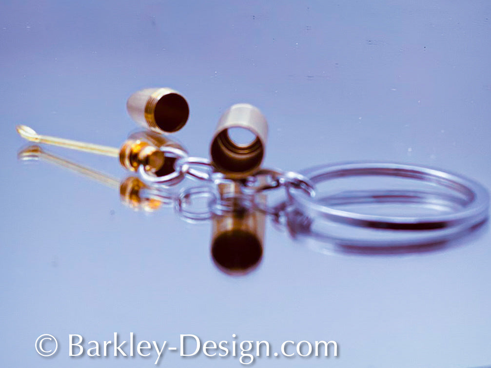 Pewpew Style Spoon Keychain