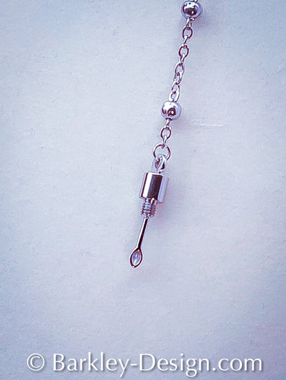 Barkley LDR – Small Heart Pendant Necklace 1.0 | Minimal Coquette Design, Stainless Steel