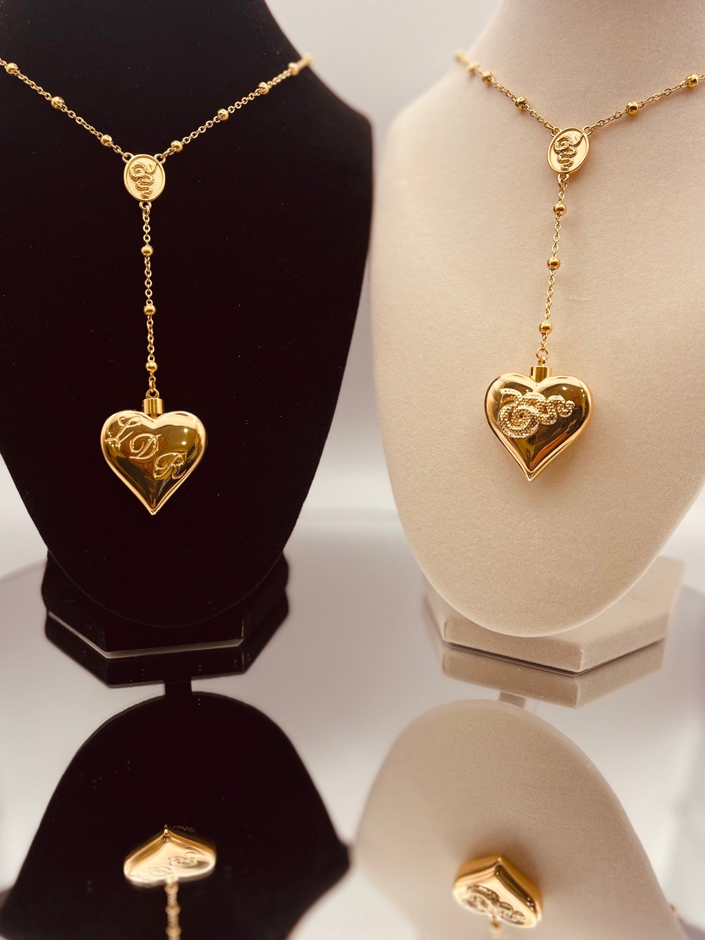 Stash Necklace 2.0 - Del Rey LDR Inspired Heart