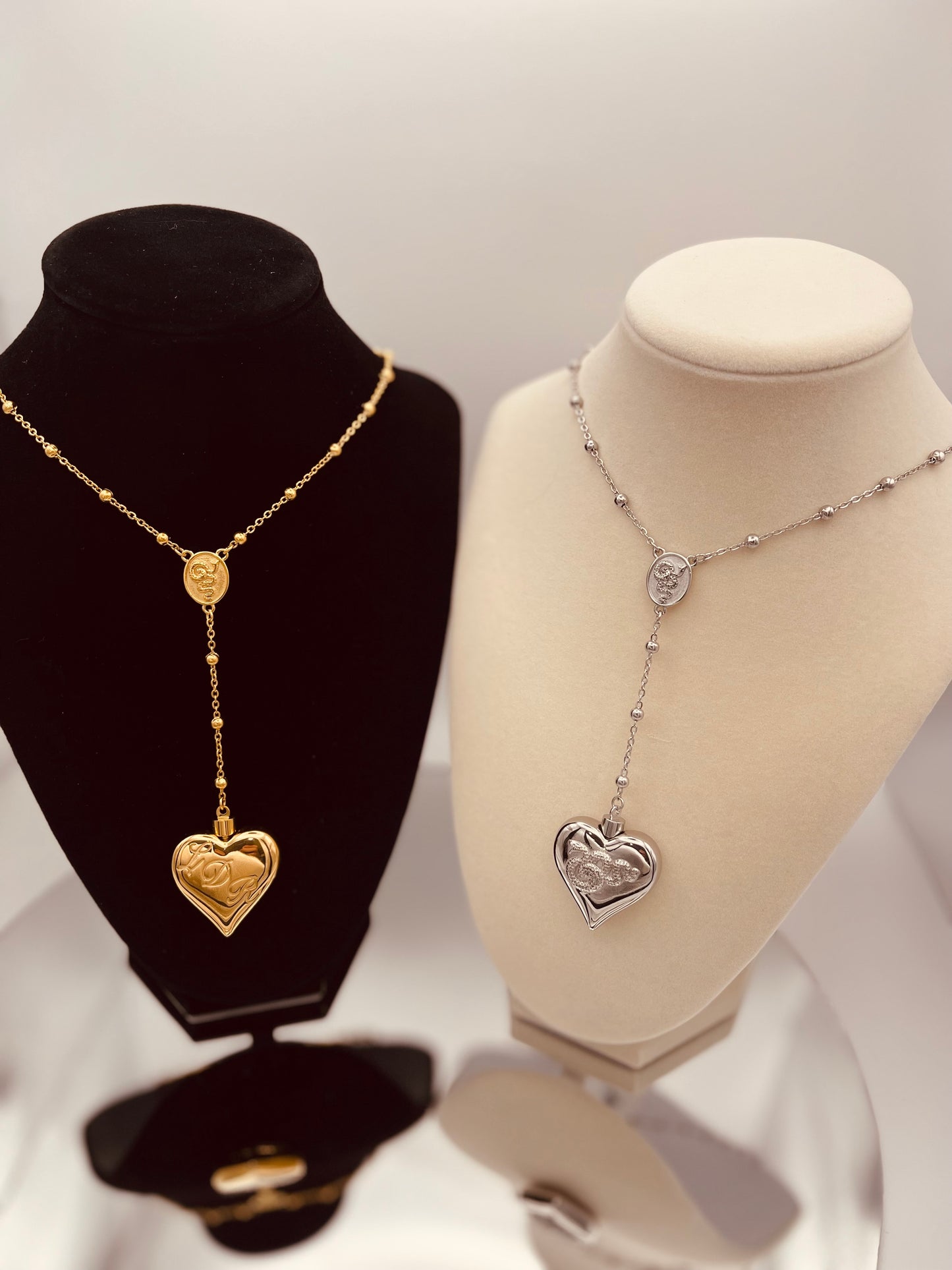 Stash Necklace 2.0 - Del Rey LDR Inspired Heart