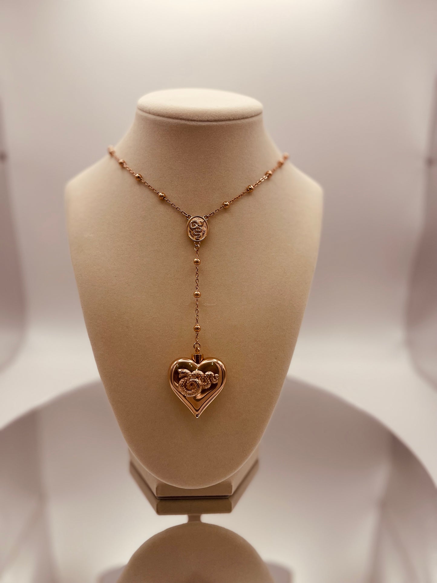 Stash Necklace 2.0 - Del Rey LDR Inspired Heart