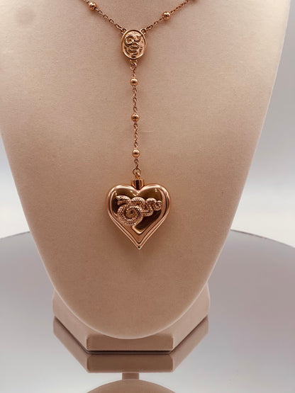 Stash Necklace 2.0 - Del Rey LDR Inspired Heart