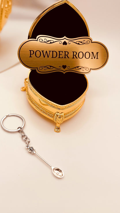 Spoon Crown Keychain