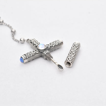 Stash Necklace - Cruel Intentions Inspired Cross